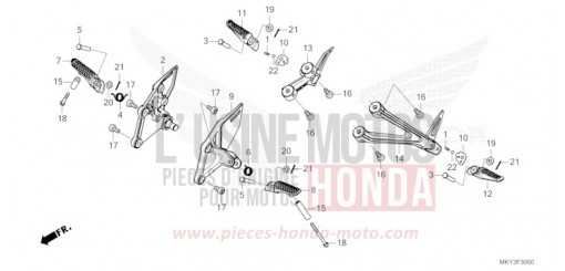 MARCHE CBR650RAM de 2021